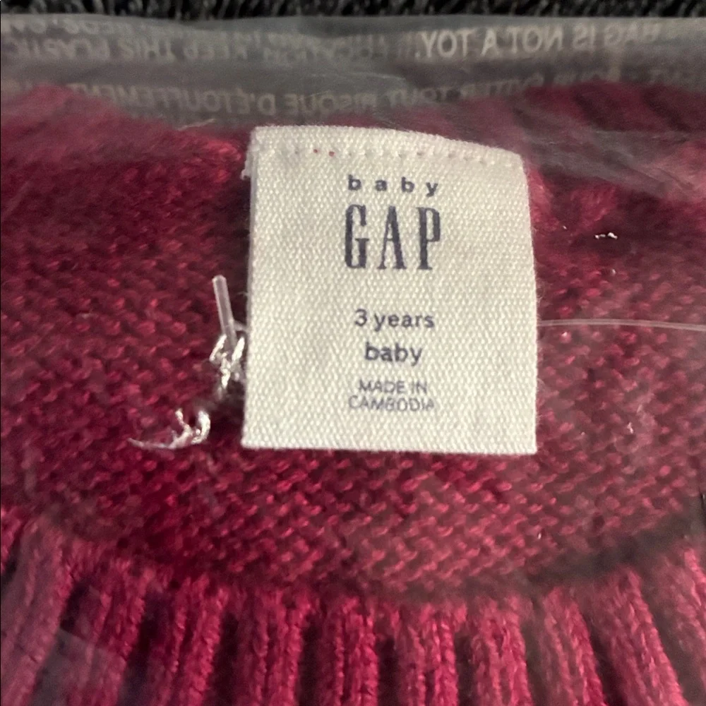 babyGap Split-Hem Crewneck Sweater
